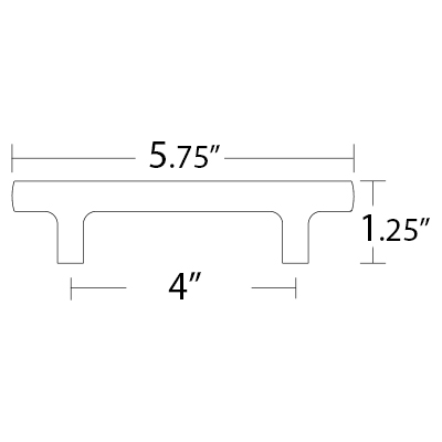 Mod Hex Cabinet Pull