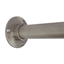 Surface Mounted - Shower Rod - Brushed/ Satin Nickel