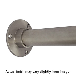 60" Shower Rod - Surface Mounted - Satin Nickel