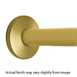 72" Shower Rod - Contemporary - Satin Brass