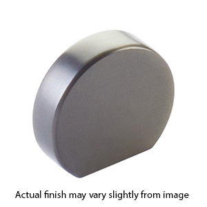 10040-GM - Modern Oval - 1"cc Cabinet Knob - Gunmetal