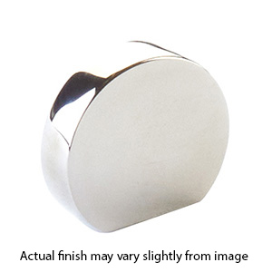 10040-PN - Modern Oval - 1"cc Cabinet Knob - Polished Nickel