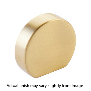 10040-US4 - Modern Oval - 1"cc Cabinet Knob - Satin Brass