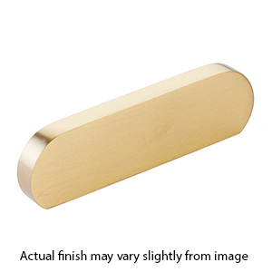 10041-US4 - Modern Oval - 3"cc Cabinet Pull - Satin Brass