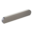 10042-GM - Modern Oval - 5"cc Cabinet Pull - Gunmetal