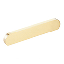 10042-US4 - Modern Oval - 5"cc Cabinet Pull - Satin Brass