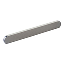 10043-GM - Modern Oval - 8"cc Cabinet Pull - Gunmetal