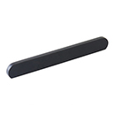 10043-MB - Modern Oval - 8"cc Cabinet Pull - Matte Black