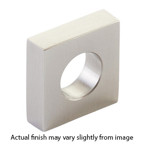 10030-BN - Modern Oval Slot - 1"cc Cabinet Knob - Brushed Nickel