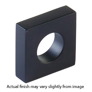 10030-MB - Modern Oval Slot - 1"cc Cabinet Knob - Matte Black