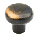 771 AZ - Mountain - 1 1/4" Cabinet Knob - Antique Bronze