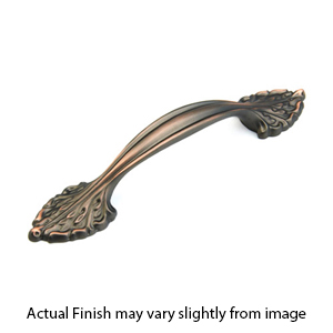 871 MiBZ - Corinthian - 96 mm Cabinet Pull - Michelangelo Bronze