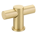 421-SB - Fonce - 2" T-Knob - Satin Brass