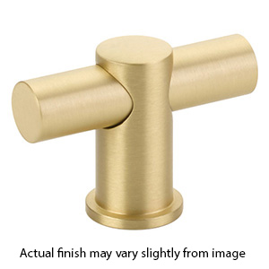 421-SB - Fonce - 2" T-Knob - Satin Brass