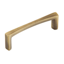 501 - Italian Contemporary - 4" Cabinet Pull - Light Bronze