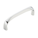 511 - Italian Contemporary - 4" Cabinet Pull - Polished Chrome