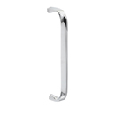 513A - Italian Contemporary - 13 3/4" Appliance Pull - Polished Chrome