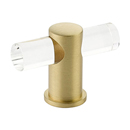 401-SB - Lumiere - 2" T-Knob - Satin Brass