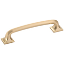 216 SSB - Northport - 5" Square Pull - Satin Brass