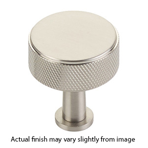 5002-BN - Pub House Knurled - 1.25" Round Knob - Brushed Nickel