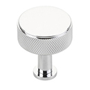 5002-26 - Pub House Knurled - 1.25" Round Knob - Polished Chrome