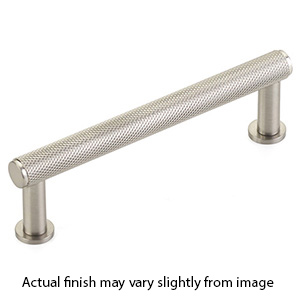 5003-BN - Pub House Knurled - 3.5" cc Cabinet Pull - Brushed Nickel