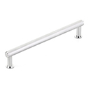 5006-26 - Pub House Knurled - 6" cc Cabinet Pull - Polished Chrome