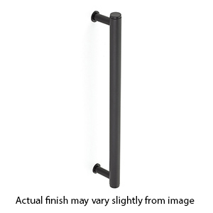 5012A-MB - Pub House Knurled - 12" cc Appliance Pull - Matte Black