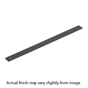 5112B-MB - Pub House - 12" cc Cabinet Pull Backplate - Matte Black