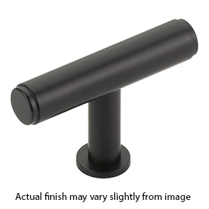 5101-MB - Pub House Smooth - 2" T-Knob - Matte Black