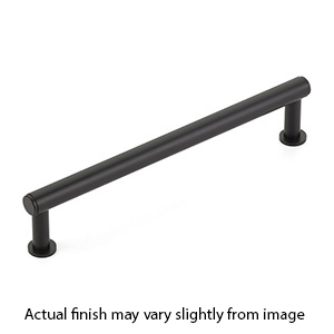 5106-MB - Pub House Smooth - 6" cc Cabinet Pull - Matte Black