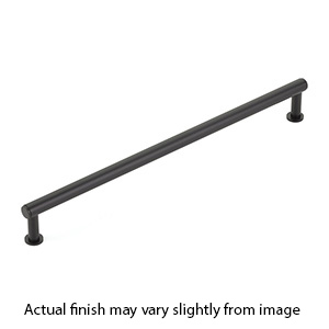 5112-MB - Pub House Smooth - 12" cc Cabinet Pull - Matte Black