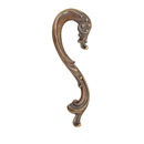 935L-MBR - French Court - 3.5"cc Cabinet Pull - Monticello Brass