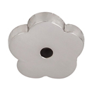 M2005BSN - Aspen - 1" Flower Knob Backplate - Satin Nickel