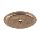 M1436LB - Aspen - 1.5" Oval Knob Backplate - Light Bronze