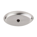 M2011BSN - Aspen - 1.5" Oval Knob Backplate - Satin Nickel