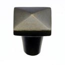 M1507MB - Aspen - 3/4" Square Knob - Medium Bronze