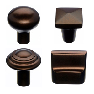 Aspen Knobs - Mahogany Bronze