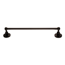 ED6ORBA - Beaded - 18" Towel Bar - Oil Rubbed Bronze