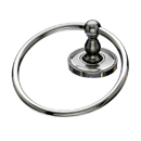 ED5BSNA - Beaded - Towel Ring - Satin Nickel