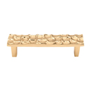 TK304 BR - Cobblestone - 3.75" Cabinet Pull - Brass