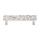 TK304 PN - Cobblestone - 3.75" Cabinet Pull - Polished Nickel