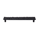 TK307 CB - Cobblestone - 7.5" Cabinet Pull - Coal Black