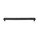 TK309 CB - Cobblestone - 12.5" Cabinet Pull - Coal Black