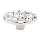 TK299 PN - Cobblestone - 2 5/8" Large Oval Knob - Polished Nickel