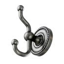 ED2APF - Rope (Edwardian) - Double Hook - Antique Pewter