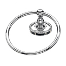 ED5PCF - Rope (Edwardian) - Towel Ring - Polished Chrome