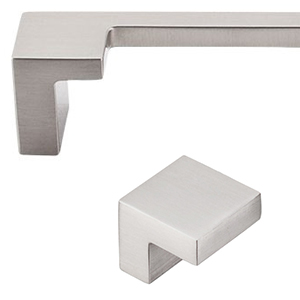 Modern Metro Notch - Satin Nickel