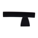 TK2BLK - Arched - 2.5" Cabinet Knob - Flat Black