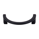 TK53BLK - Rail - 3.5" Half Circle Open Pull - Flat Black